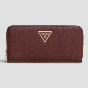 Portafoglio Zip Guess Laurel Bordeaux
