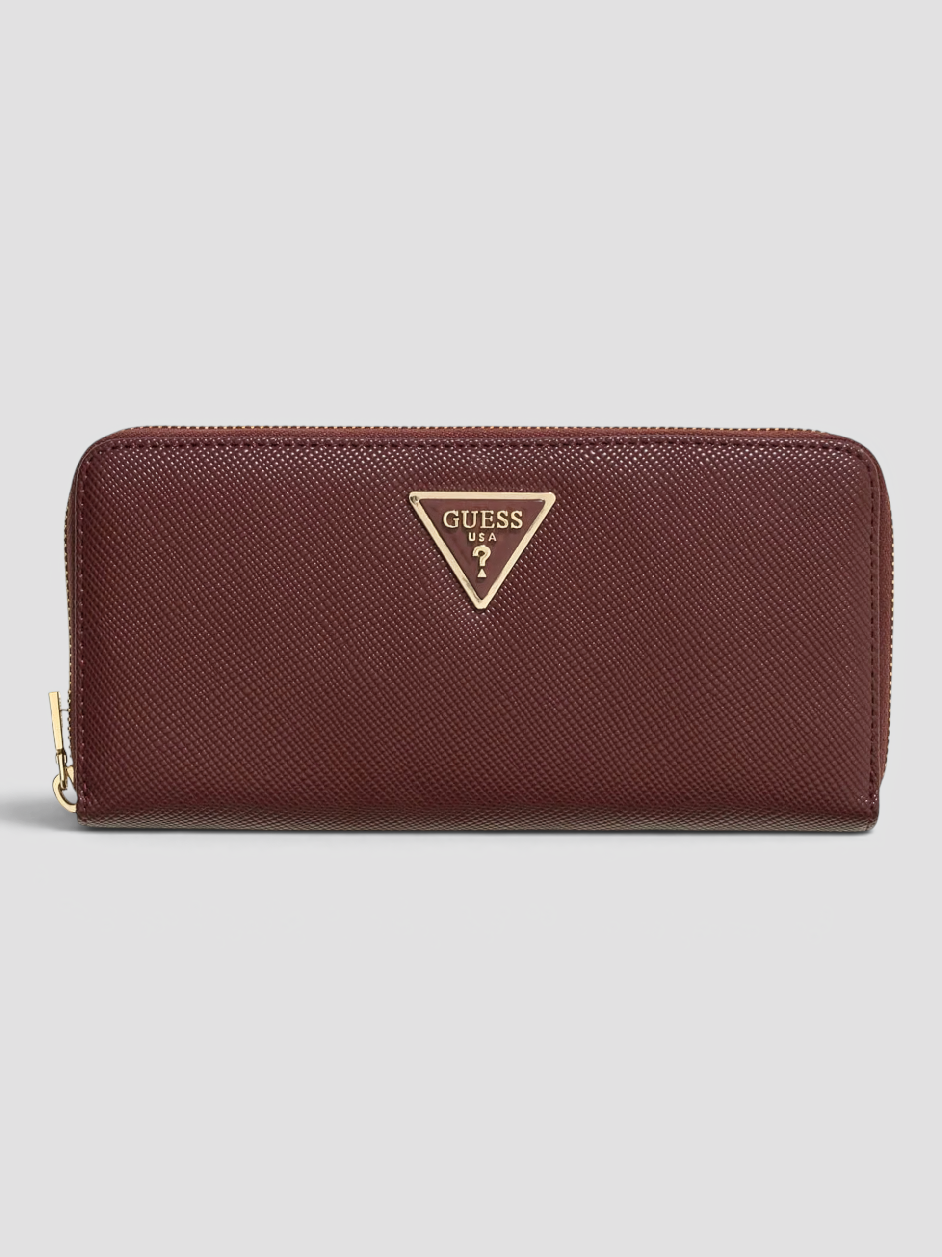 Portafoglio Zip Guess Laurel Bordeaux