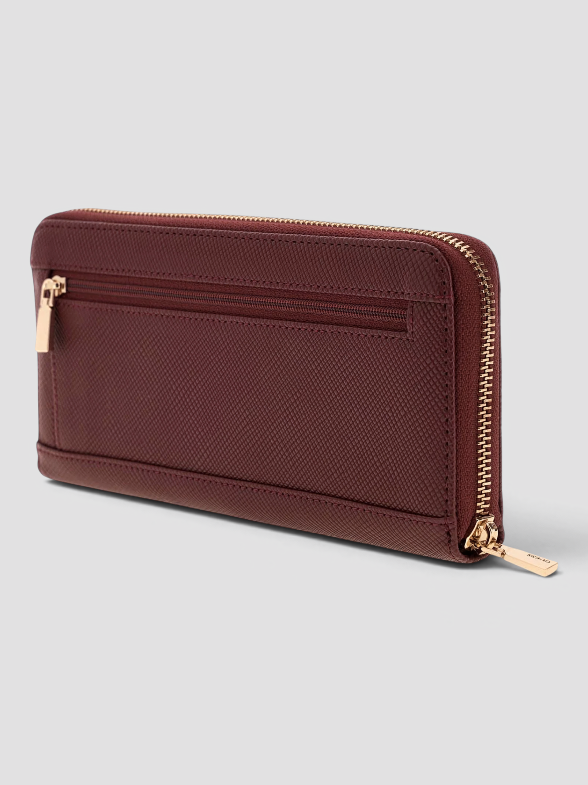 Portafoglio Zip Guess Laurel Bordeaux - immagine 3