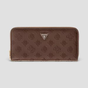Portafoglio Zip Guess Diana Cioccolato