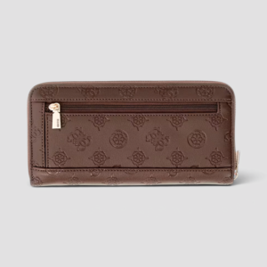 Portafoglio Zip Guess Diana Cioccolato