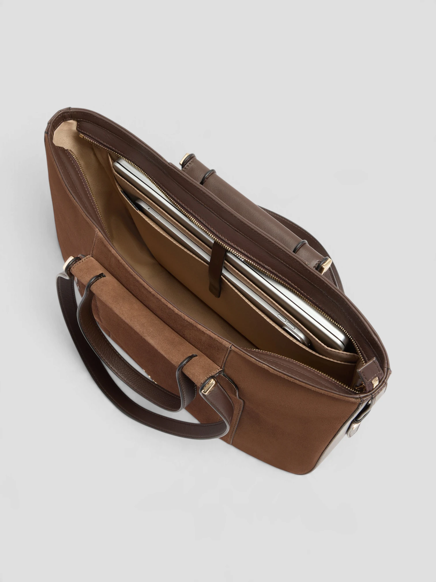 Borsa Piquadro Circle Marrone - immagine 4