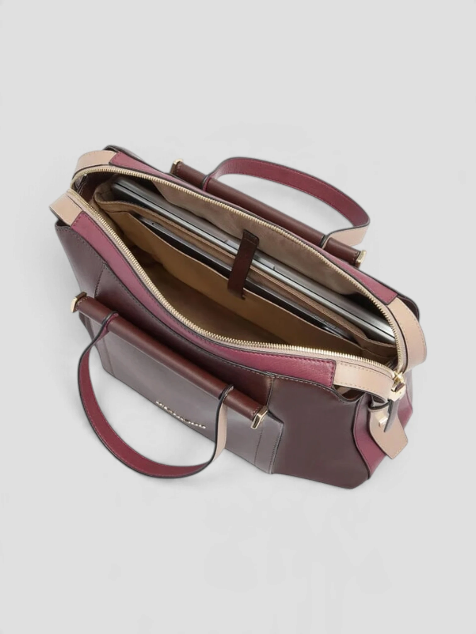 Borsa Piquadro Circle Bordeaux/Rosa - immagine 2