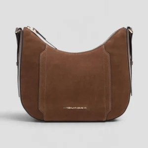 Borsa a tracolla Piquadro W92 Marrone