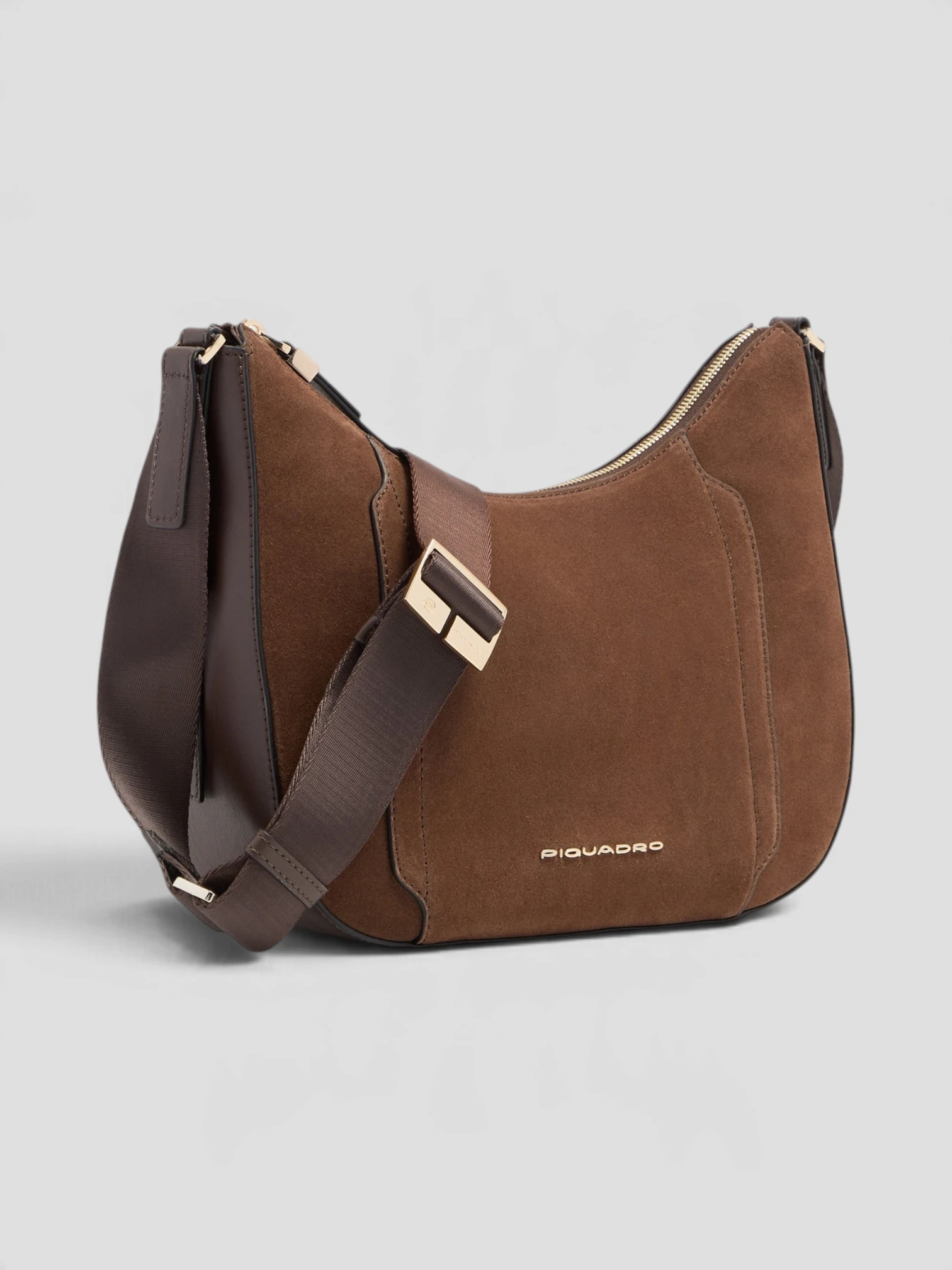 Borsa a tracolla Piquadro W92 Marrone - immagine 2