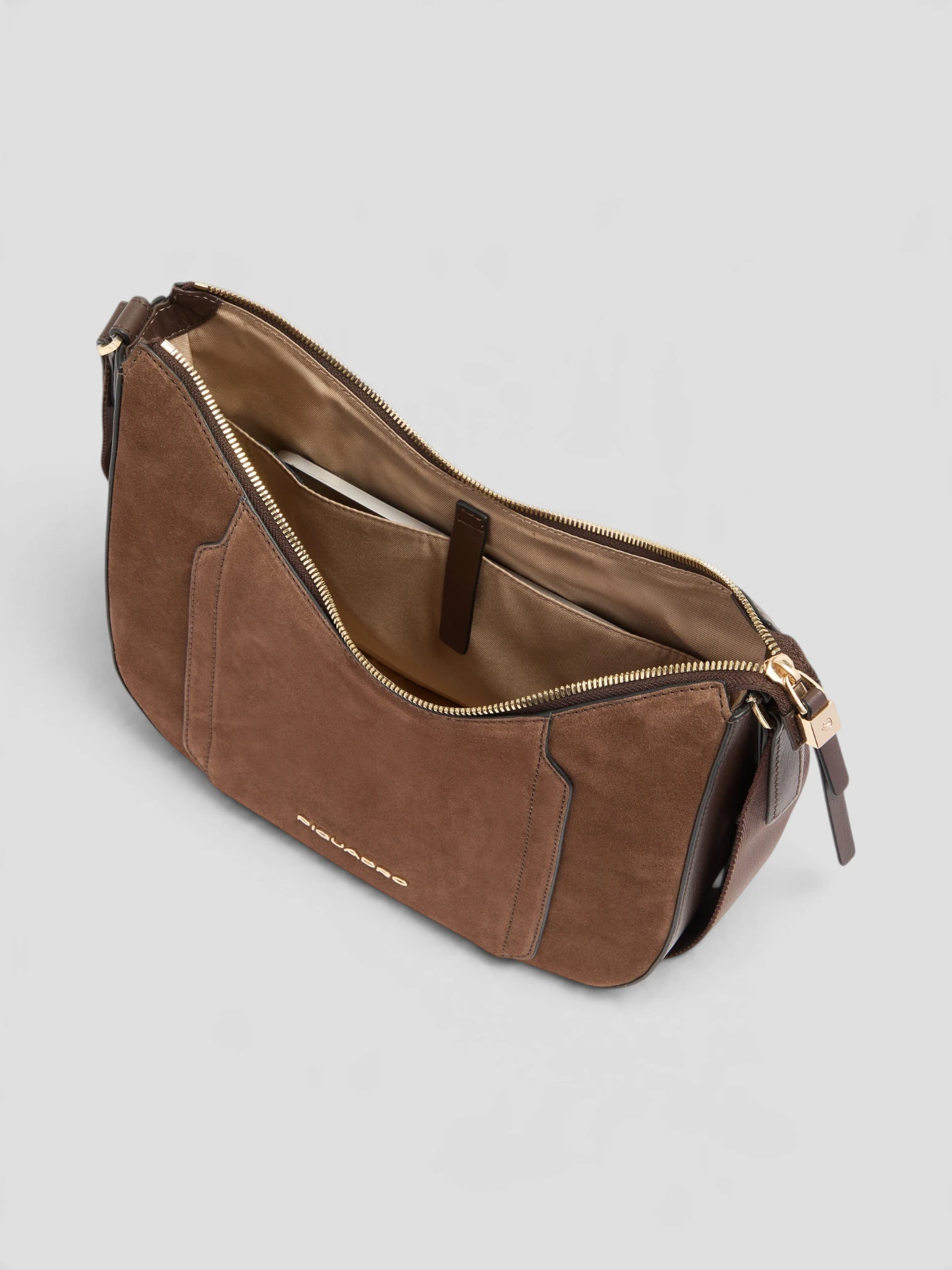 Borsa a tracolla Piquadro W92 Marrone - immagine 4