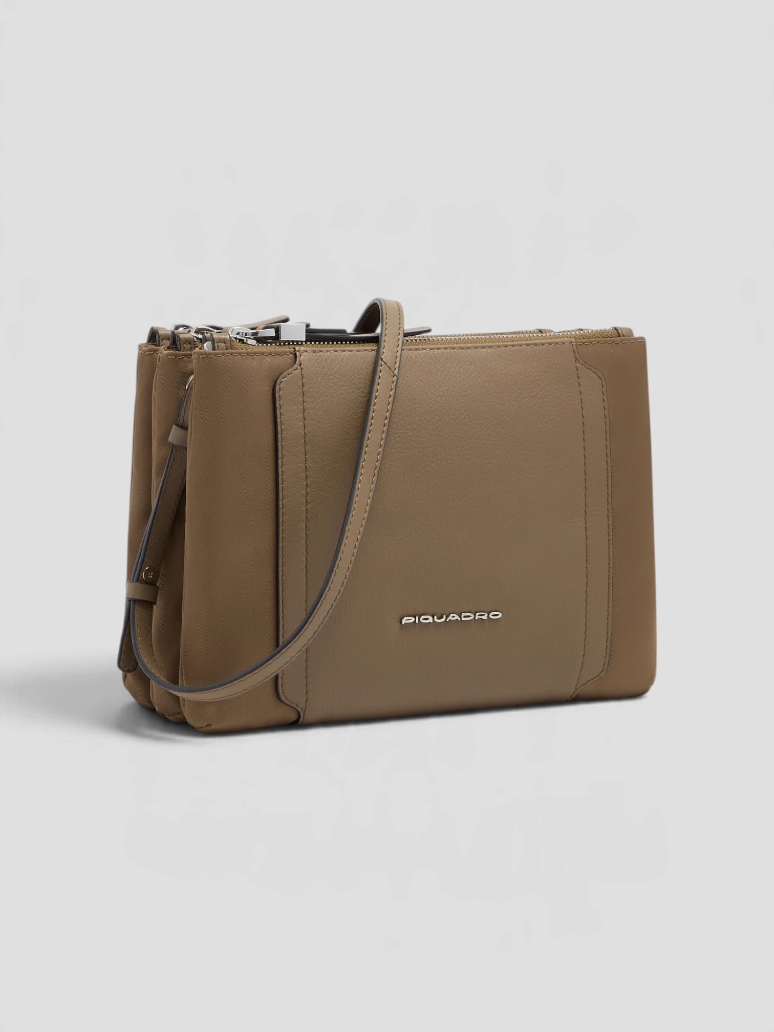 Borsa a tracolla Piquadro W92T Marrone - immagine 2