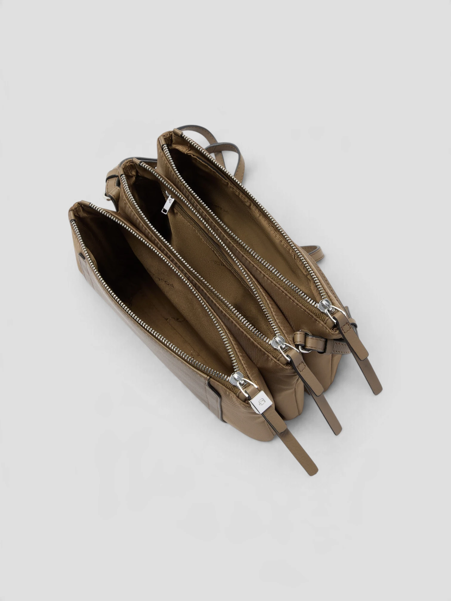 Borsa a tracolla Piquadro W92T Marrone - immagine 4