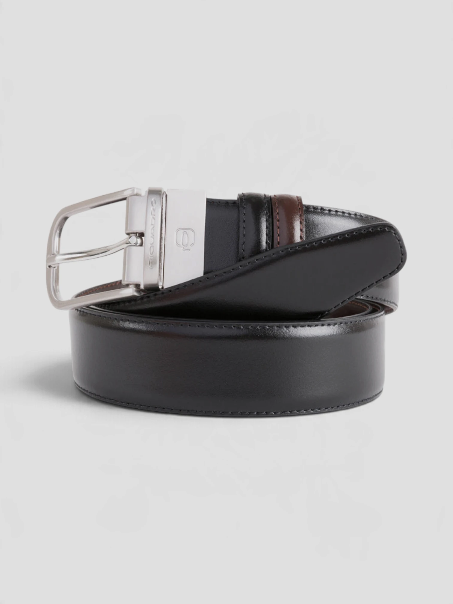Cintura Piquadro C11 Nero/Marrone - immagine 2