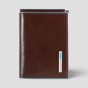 Fermasoldi Piquadro BLUE SQUARE Mogano