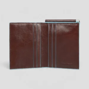 Fermasoldi Piquadro BLUE SQUARE Mogano