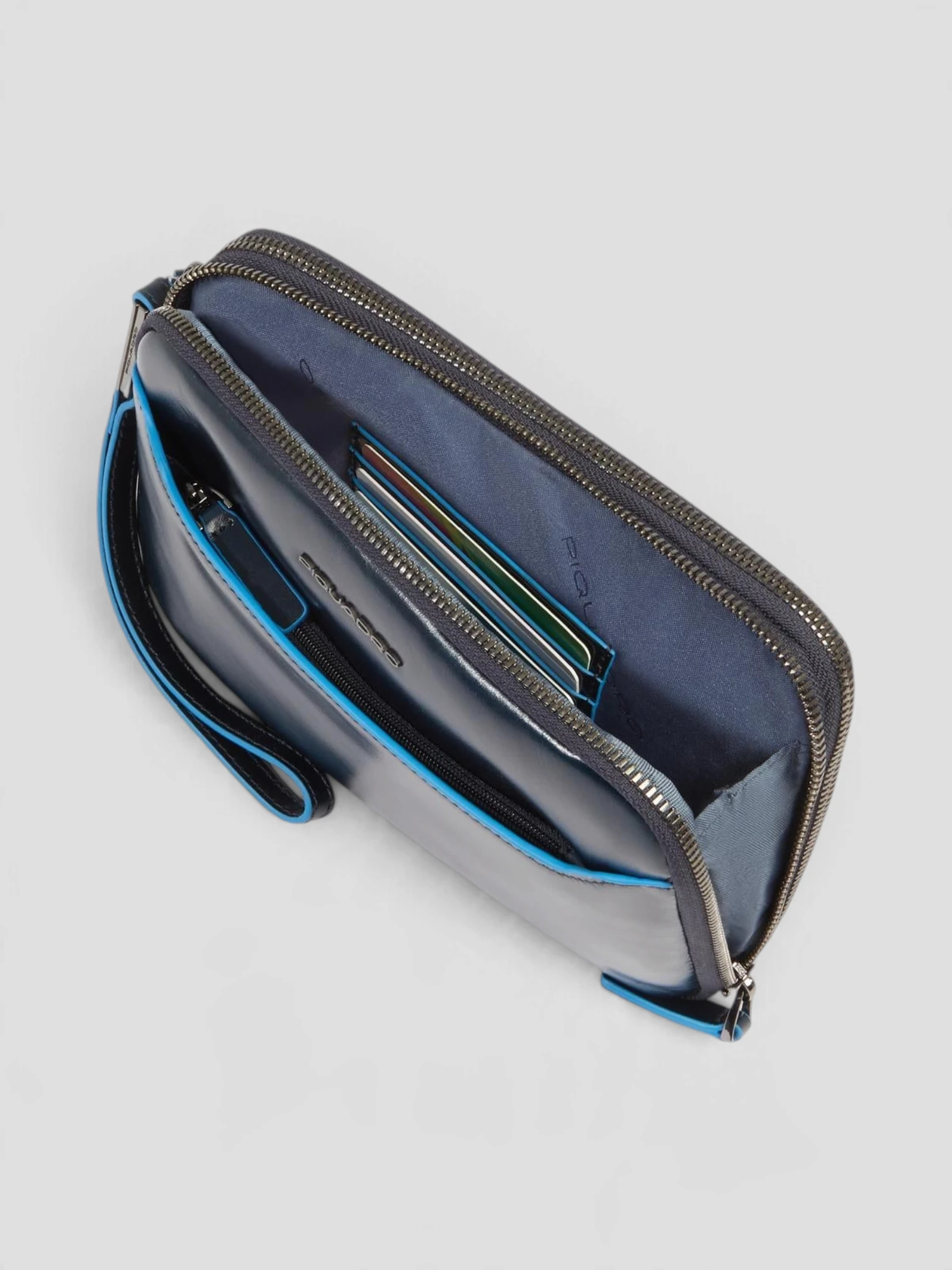 Pochette Piquadro B2B Blu - immagine 4