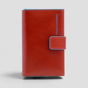Portacarte Piquadro Blue Square Cuoio