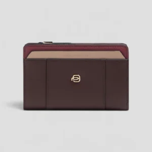 Portafoglio Piquadro W92 Bordeaux/Rosa