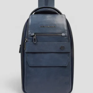 Zaino monospalla Piquadro S141 Azzurro