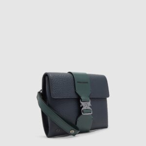 Pochette uomo Piquadro Materia Blu/Verde