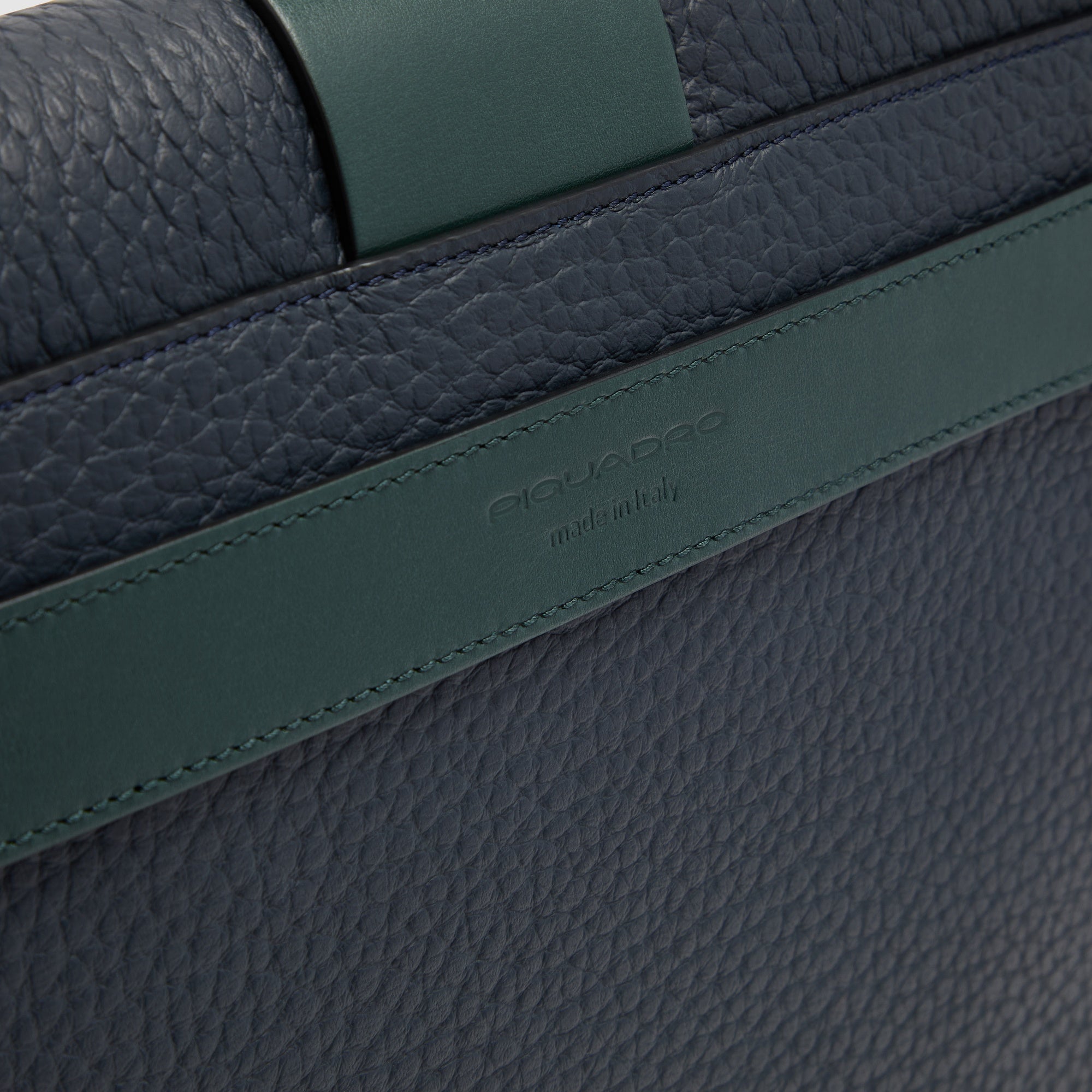 Pochette uomo porta iPad®Pro 13" Piquadro Materia Blu/Verde - immagine 7