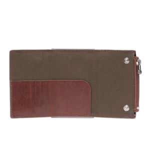 Portacarte con portamonete The Bridge Eject Marrone