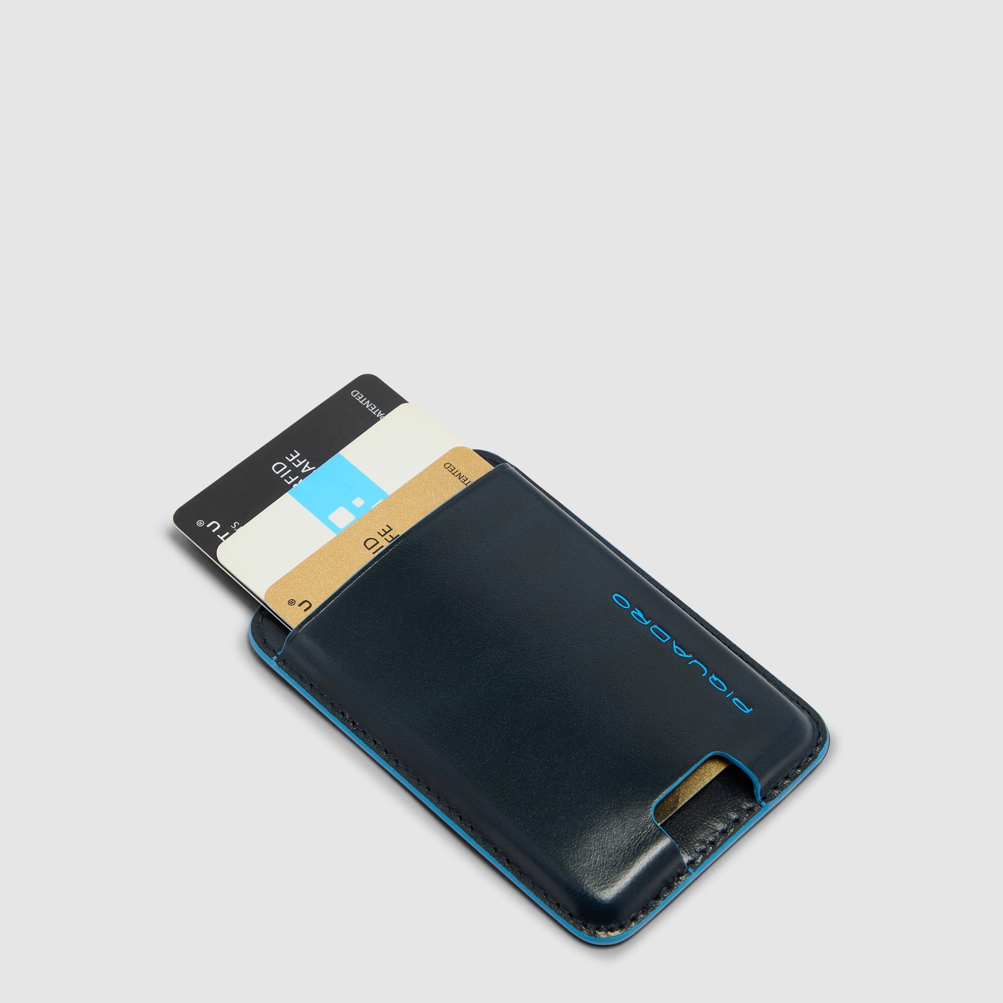 Portacarte Piquadro Blue Square Blu - immagine 3