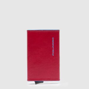 Portacarte Piquadro Blue Square Rosso