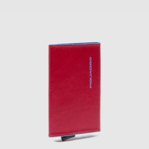 Portacarte Piquadro Blue Square Rosso