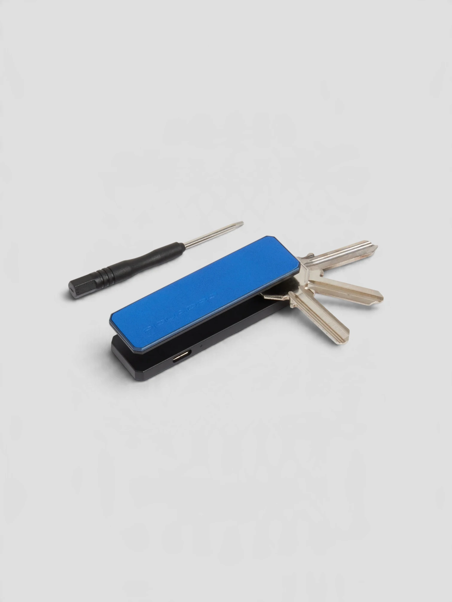Portachiavi Piquadro S145 Blu - immagine 3