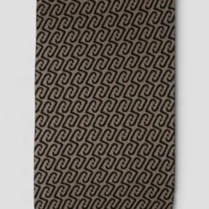 Sciarpa Liu.Jo Logo Jacquard Cammello Nero