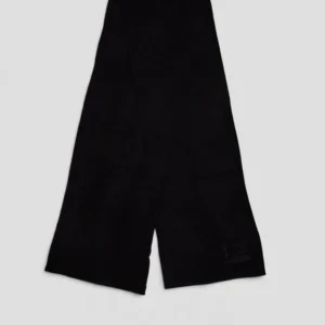 Sciarpa Liu.Jo Logo Strass Nero