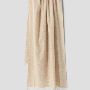 Sciarpa Liu.Jo Logo Needle Punch Beige
