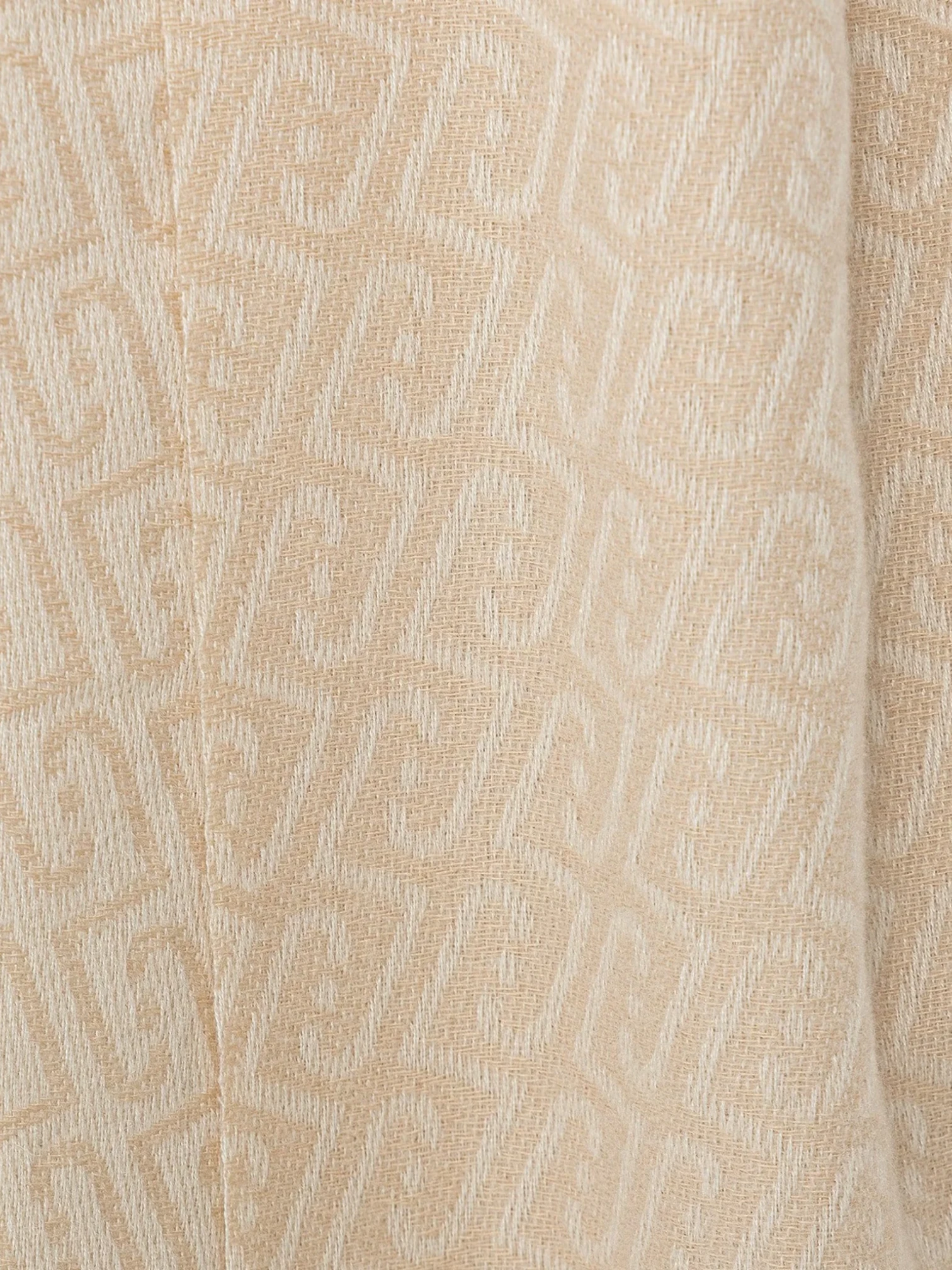 Sciarpa Liu.Jo Logo Needle Punch Beige - immagine 2