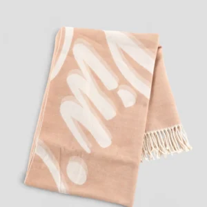 Sciarpa Liu.Jo Maxi Logo Cammello