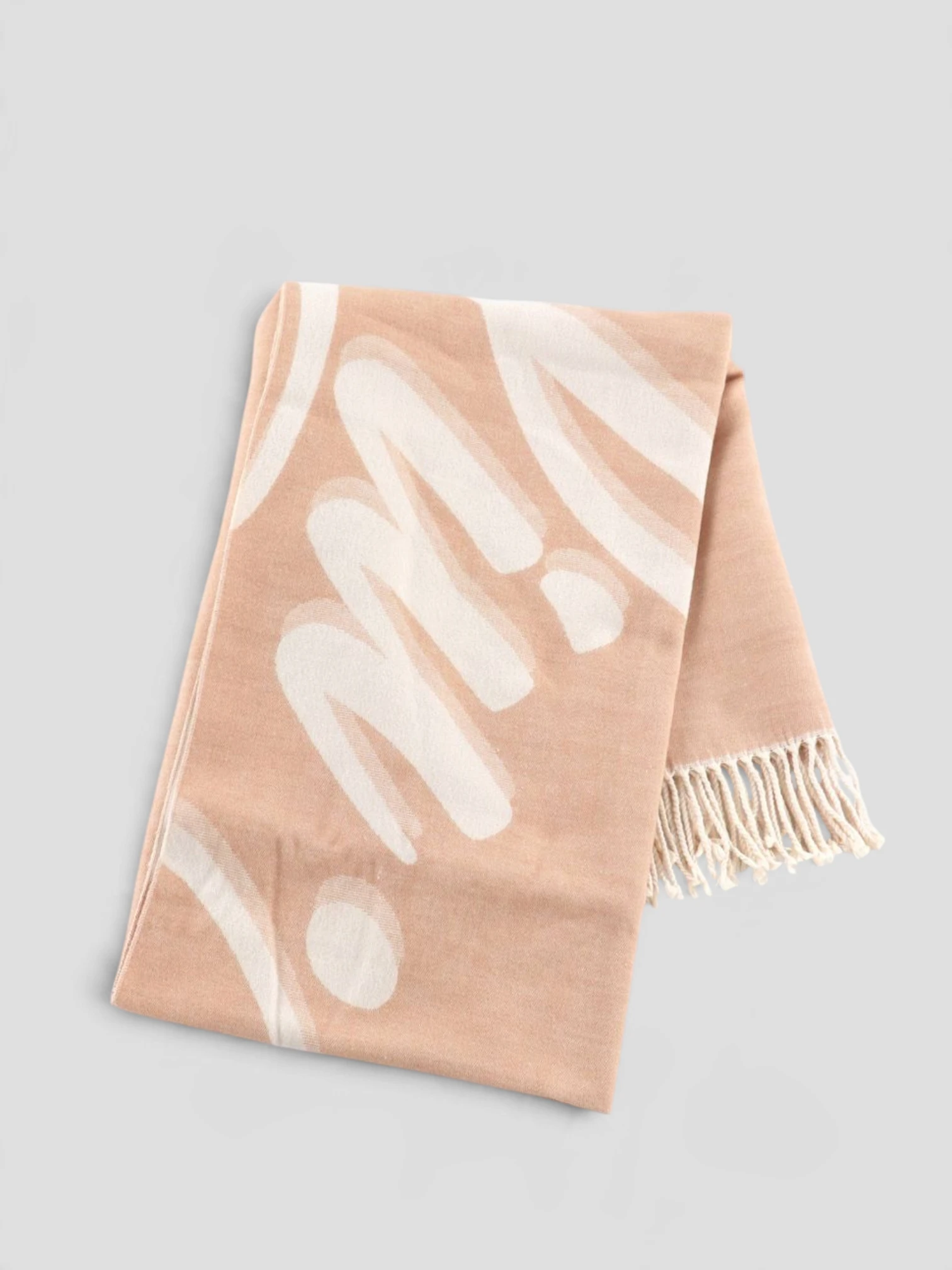 Sciarpa Liu.Jo Maxi Logo Cammello