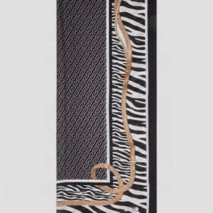 Stola Liu.Jo Animalier Cint Nero