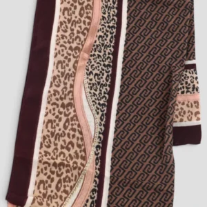 Stola Liu.Jo Animalier Cint Bordeaux