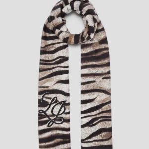 Stola Liu.Jo Fur Mix Animalier Cammello