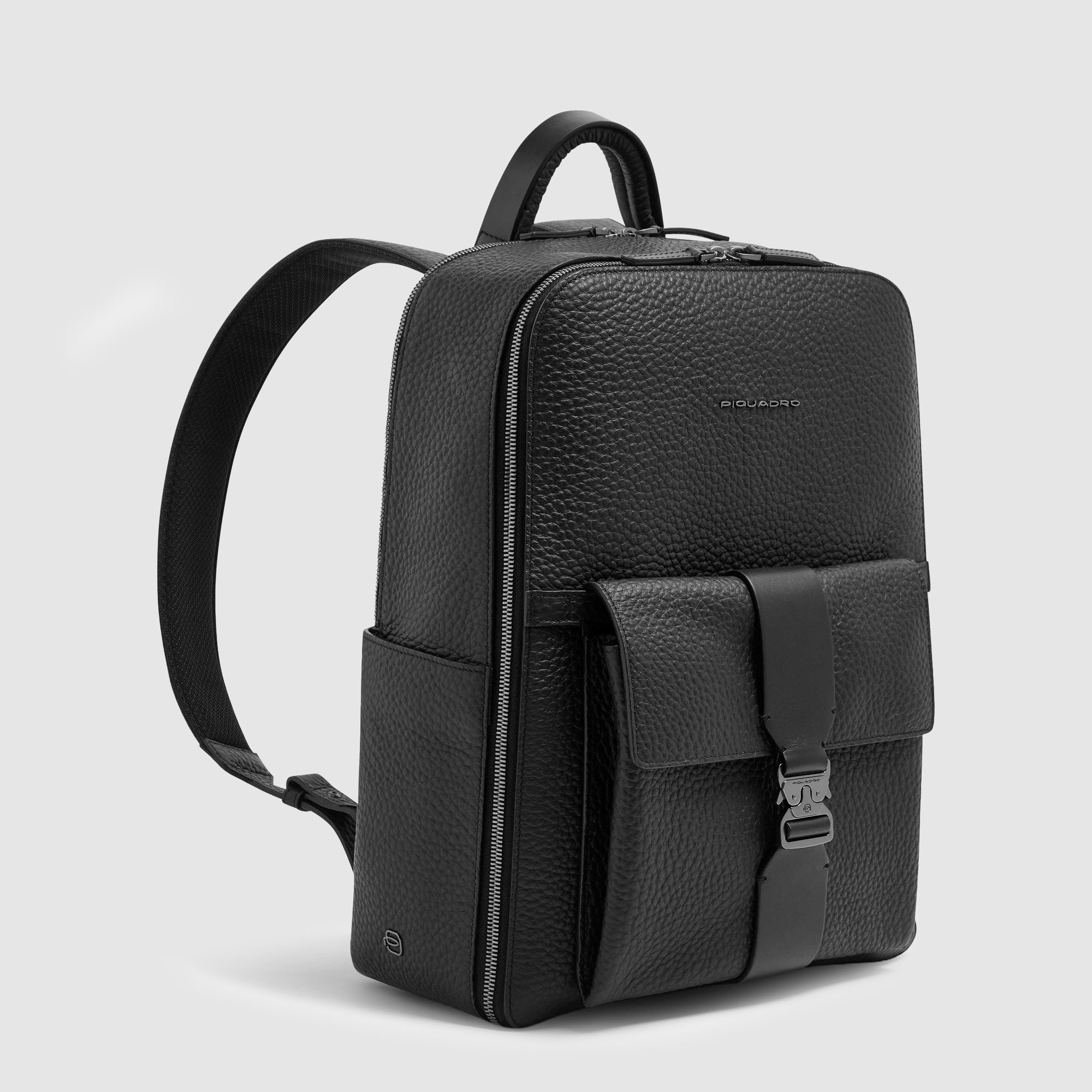 Zaino da viaggio porta pc 15,6" Piquadro Materia Nero - immagine 5