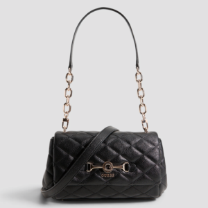 Borsa Tracolla Guess Frances Nero