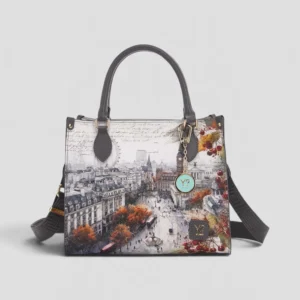 Borsa A Mano Ynot Yesbag Art London Berry