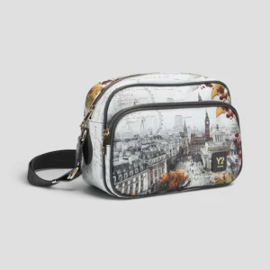 Borsa A Tracolla Ynot Yesbag Art London Berry